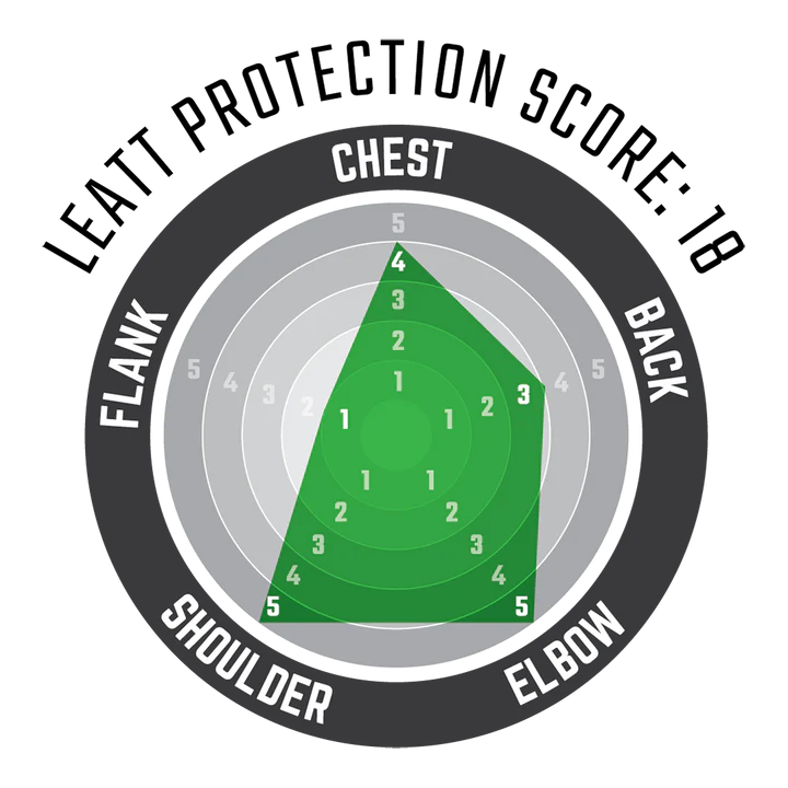 LEATT 3DFAIRFIT LITE EVO Beskyttelsesvest Sort