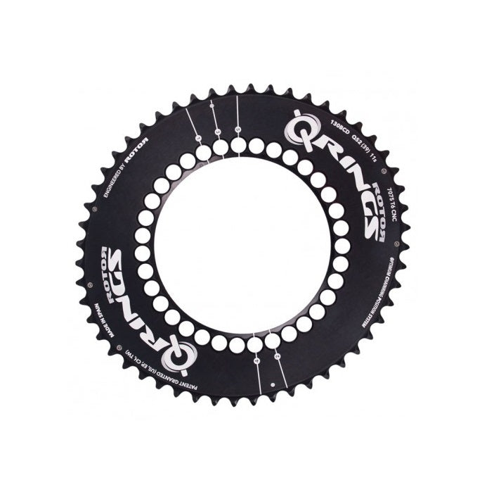 Plateau Intérieur Oval 10/11V ROTOR Q-RING 130 mm