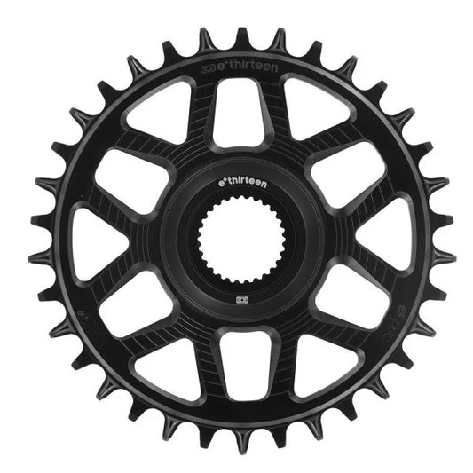 Plateau Mono E-THIRTEEN HELIX RACE E-SPEC 11/12V Direct Mount Bosch Gen4 Offset 15mm Noir