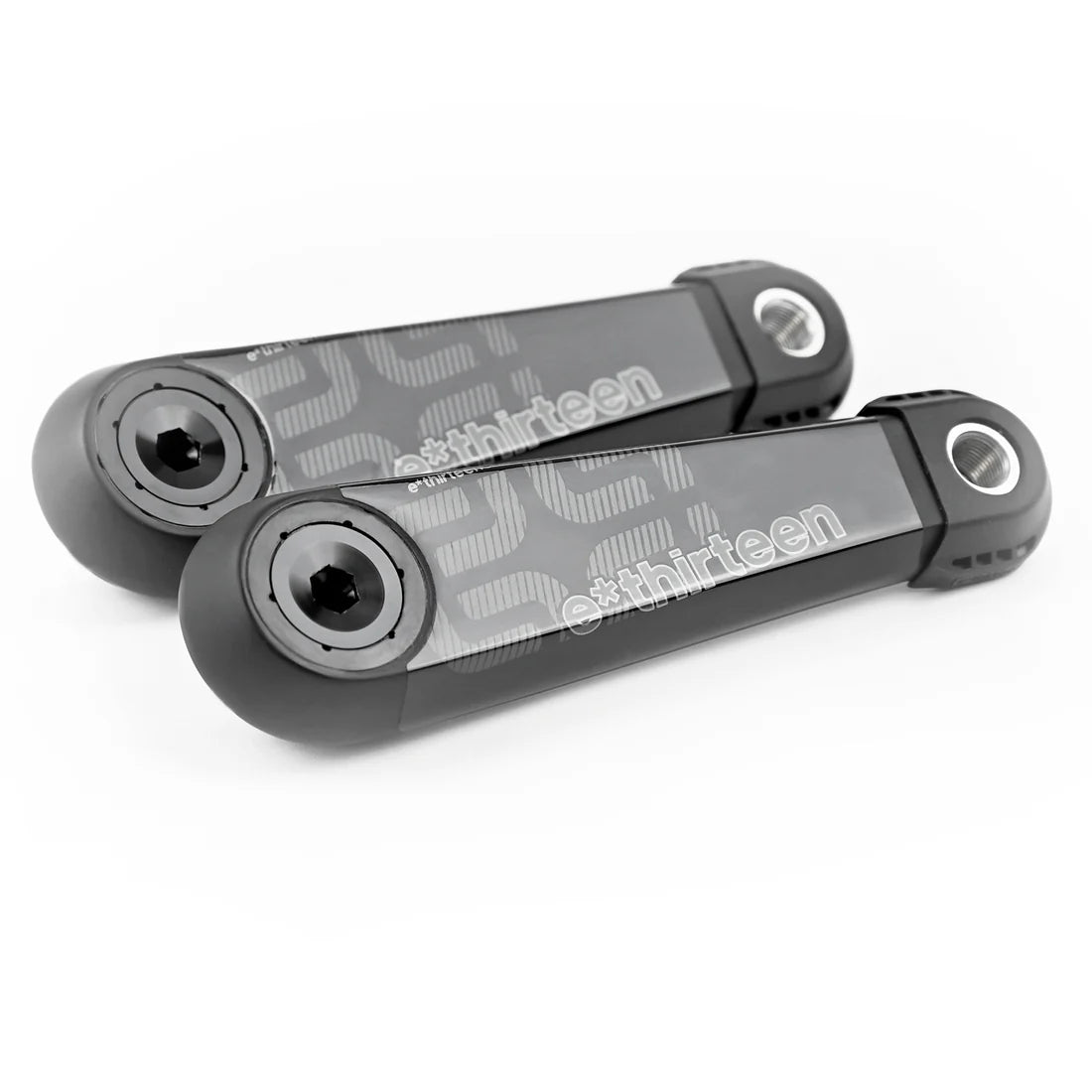 Manivelles VAE E.THIRTEEN E-SPEC RACE CARBONE pour moteur SRAM DUB Offset 12mm