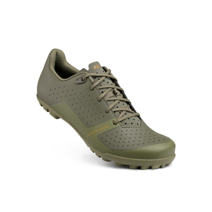 Chaussures VTT XC/GRAVEL CRANKBROTHERS CANDY LACE Kaki — vue trois quarts
