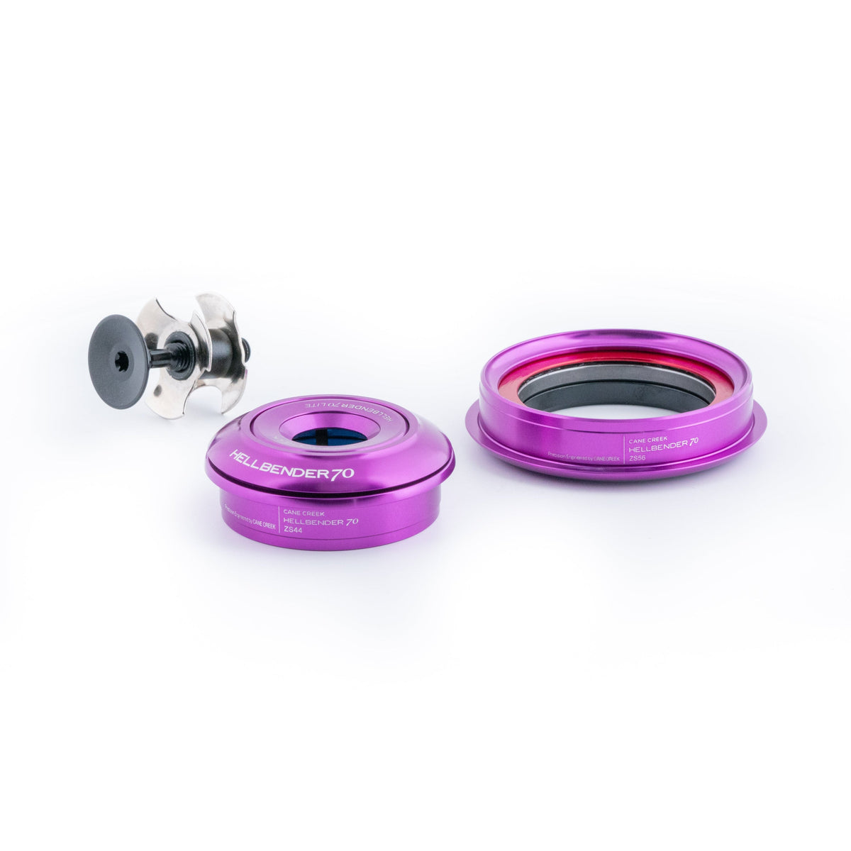 Jeu de Direction CANE CREEK Hellbender 70 Lite ZS44/ZS56 Violet