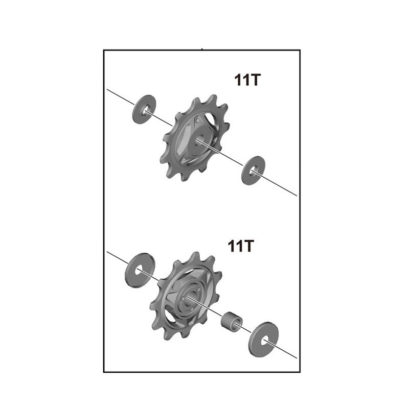 Galets de Dérailleur SHIMANO RD-R7100/R7150