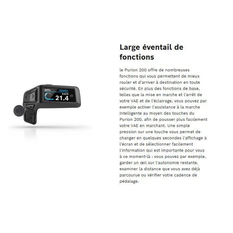 BOSCH PURION 200 skærm