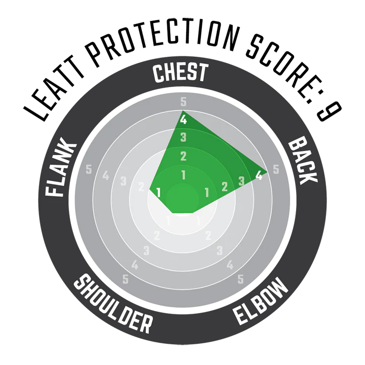 LEATT REAFLEX skyddskorsning för kvinnor Svart