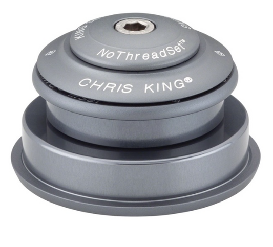 CHRIS KING INSET 2 semi-integreret headset 1"1/8-1.5" ZS44/ZS56 mat grå