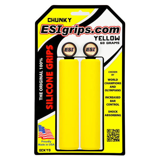 Grips ESI CHUNKY 130 mm Jaune