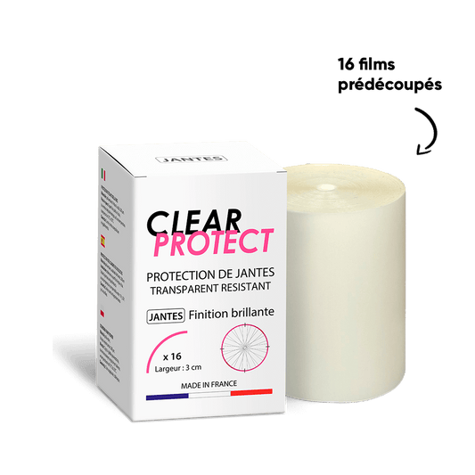 CLEARPROTECT blank selvklæbende fælgbeskyttelse