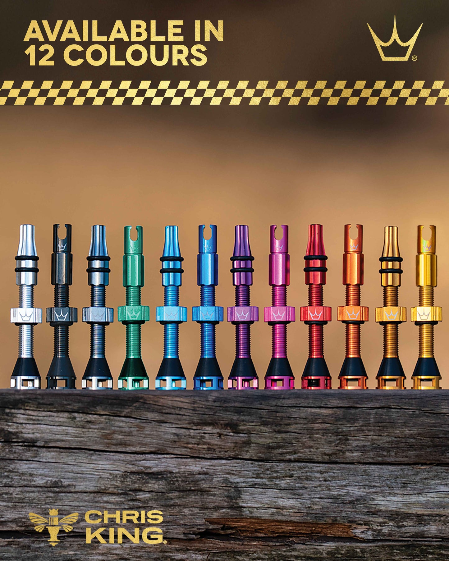 Zawory bezdętkowe PEATY'S HOLESHOT FAST FLOW 60 mm (x2) czarne