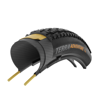 Pneu CONTINENTAL TERRA ADVENTURE TRAIL GRIP 700x55c Tubeless Ready Noir