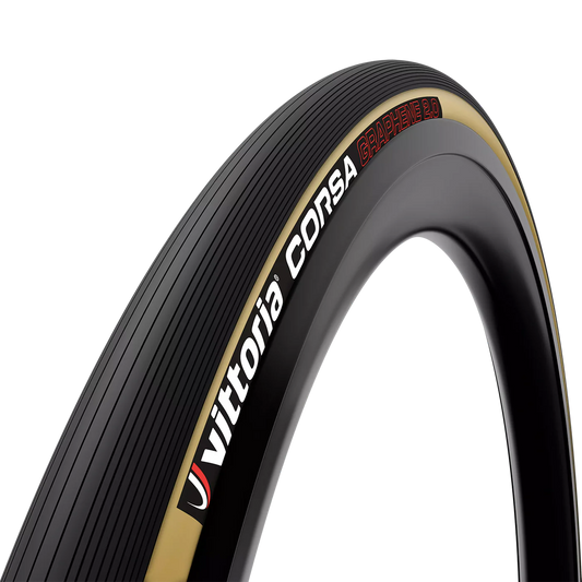 Pneu VITTORIA CORSA Graphene G2.0 700x23c TubeType Souple Beige *