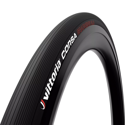 Pneu VITTORIA CORSA Graphene G2.0 700x23c TubeType Souple Noir *