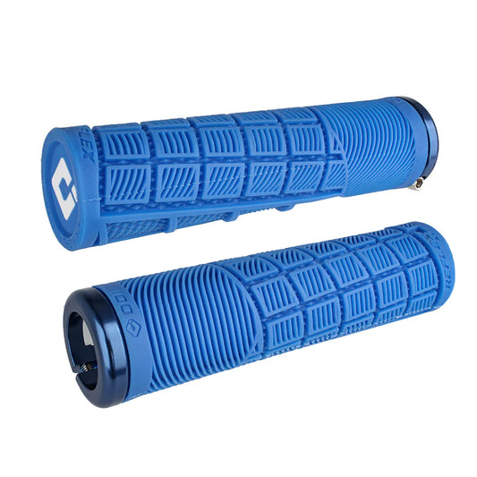 Grips ODI REFLEX XL Lock-on 135 mm Bleu