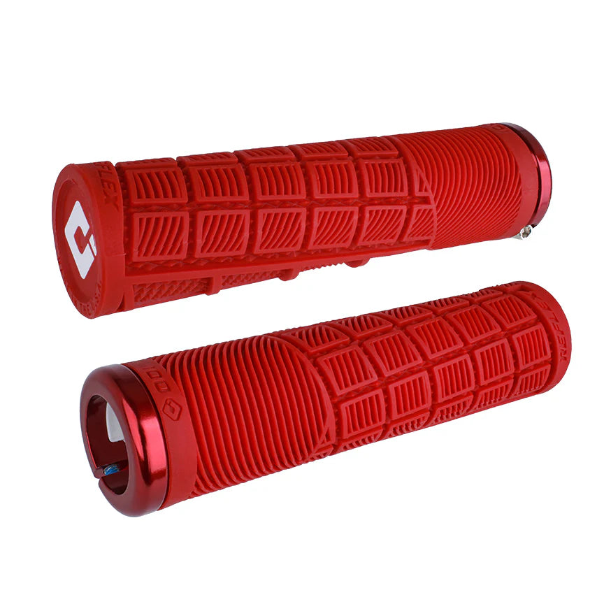 ODI REFLEX V2.1 Lock-on greb 135 mm Rød