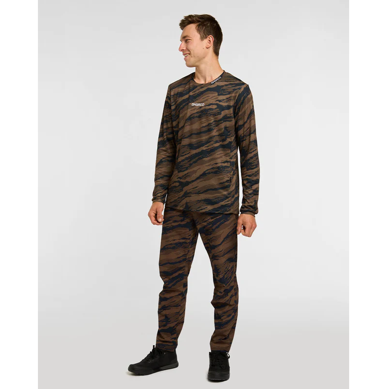 DHARCO GRAVITY RECON Långärmad Jersey Svart/Brun