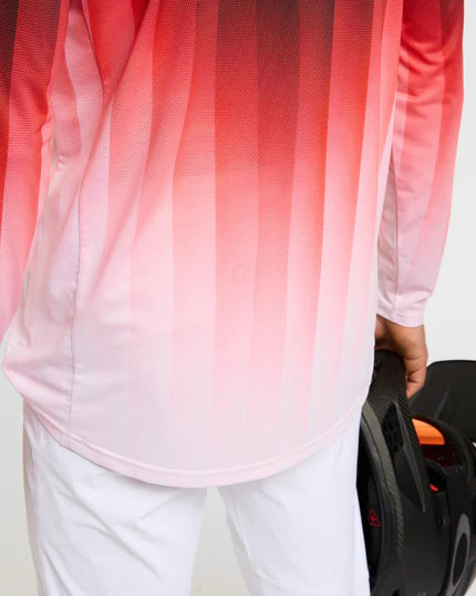 Koszulka z długim rękawem DHARCO RACE PRISM czerwona