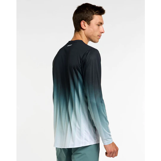 DHARCO RACE MIDNIGHT PRISM Langærmet Jersey Grøn