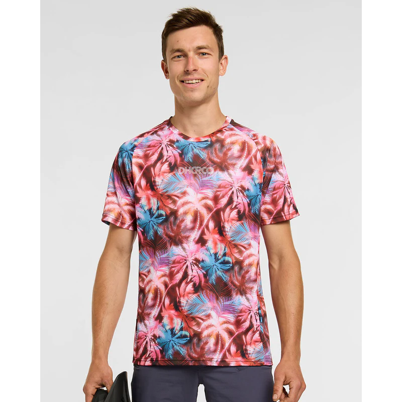 DHARCO NEBULA Kortärmad Jersey Rosa