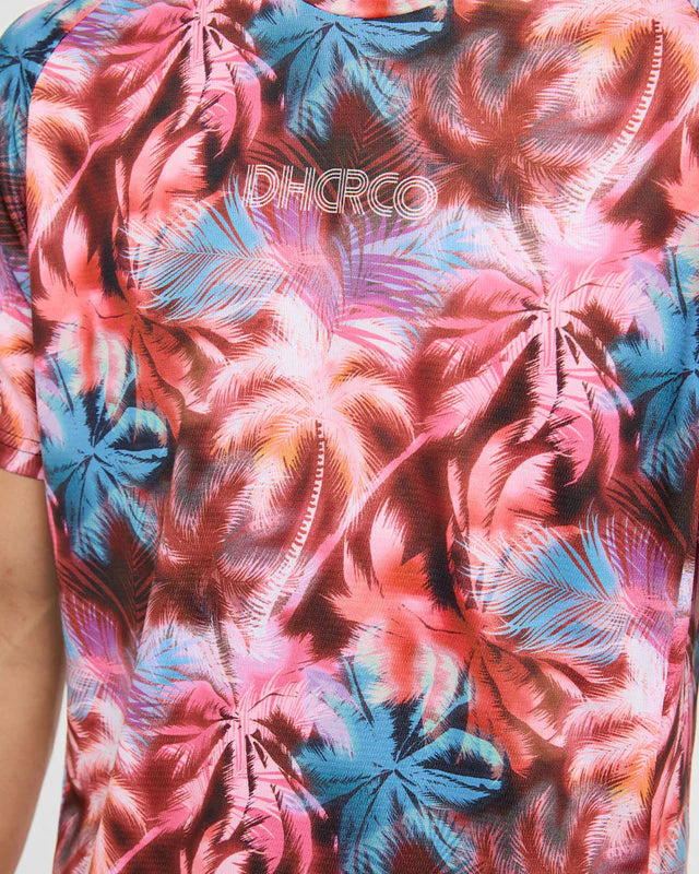 DHARCO NEBULA Kortärmad Jersey Rosa