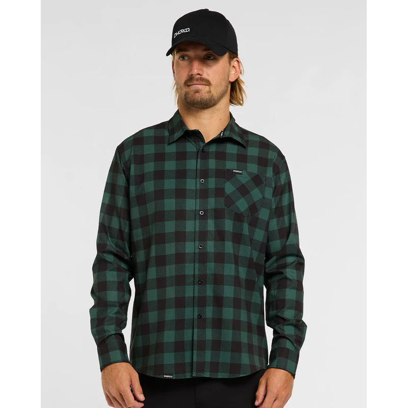 DHARCO TECH GUS Teknisk skjorta Svart/Khaki