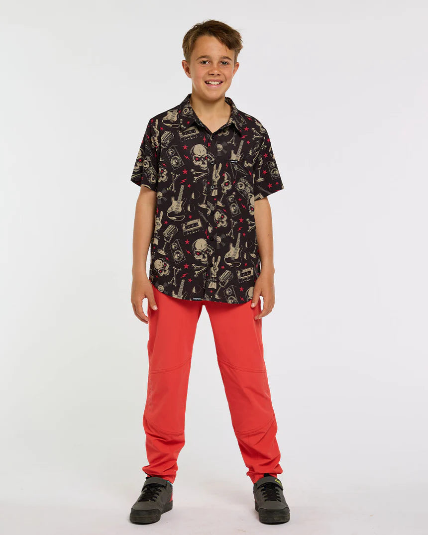 Technické tričko DHARCO TECH PARTY ROCKNROLLA Junior Black