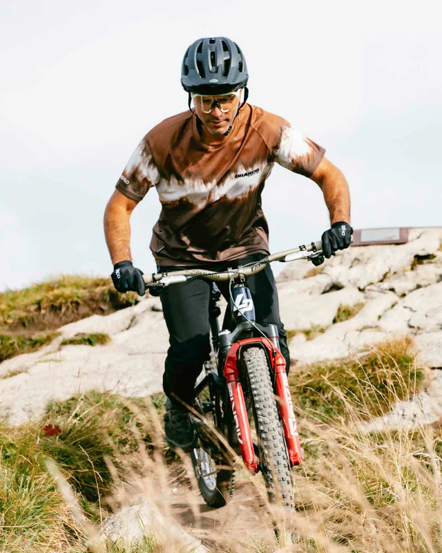 DHARCO DUNE Kortärmad Jersey Brun