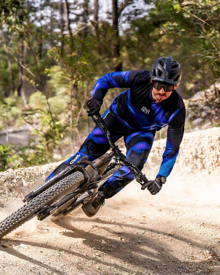 DHARCO RACE VORTEX Dres s dlouhým rukávem Black/Purple