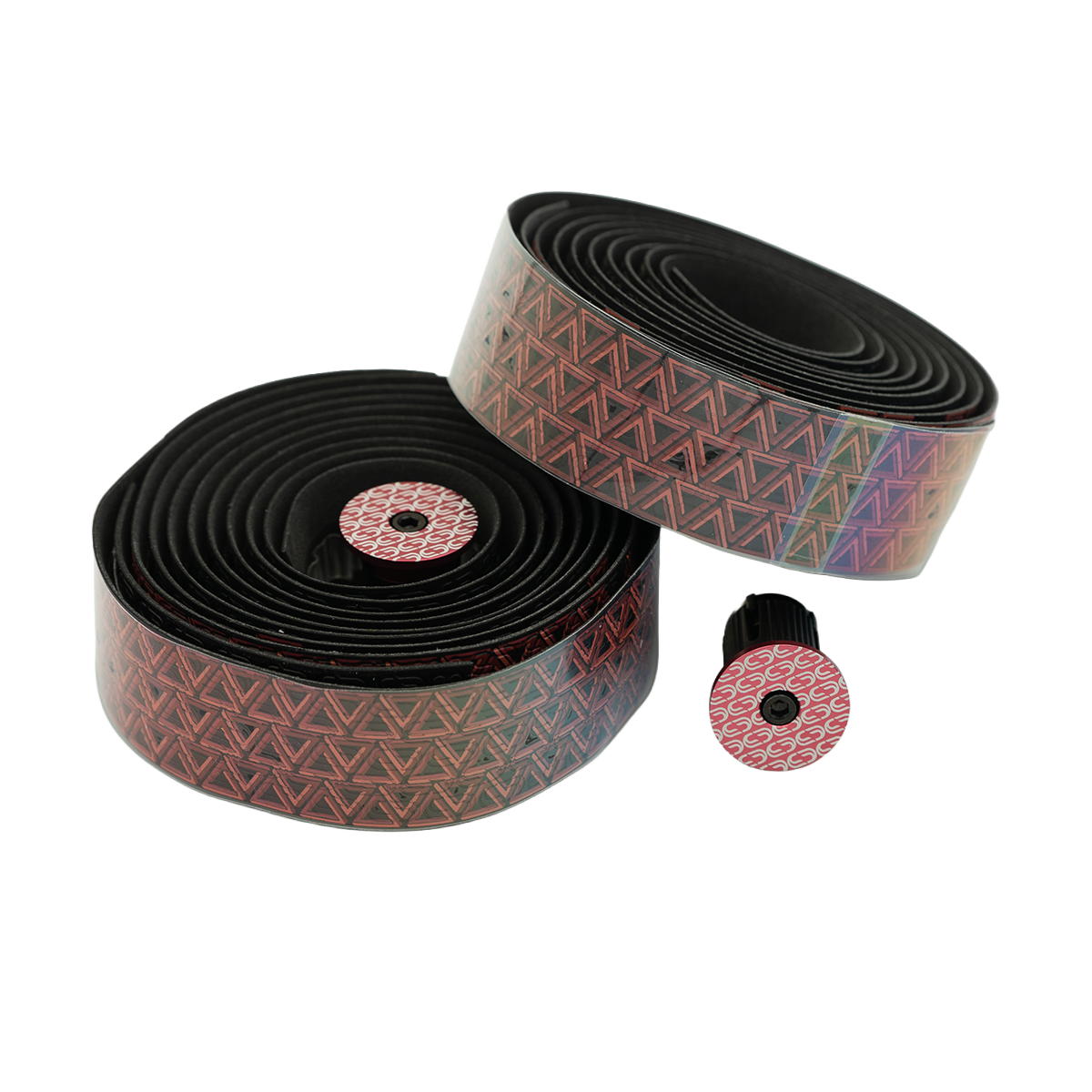 DEDA LOOP upphängningstejp + END-PLUG Svart/Röd