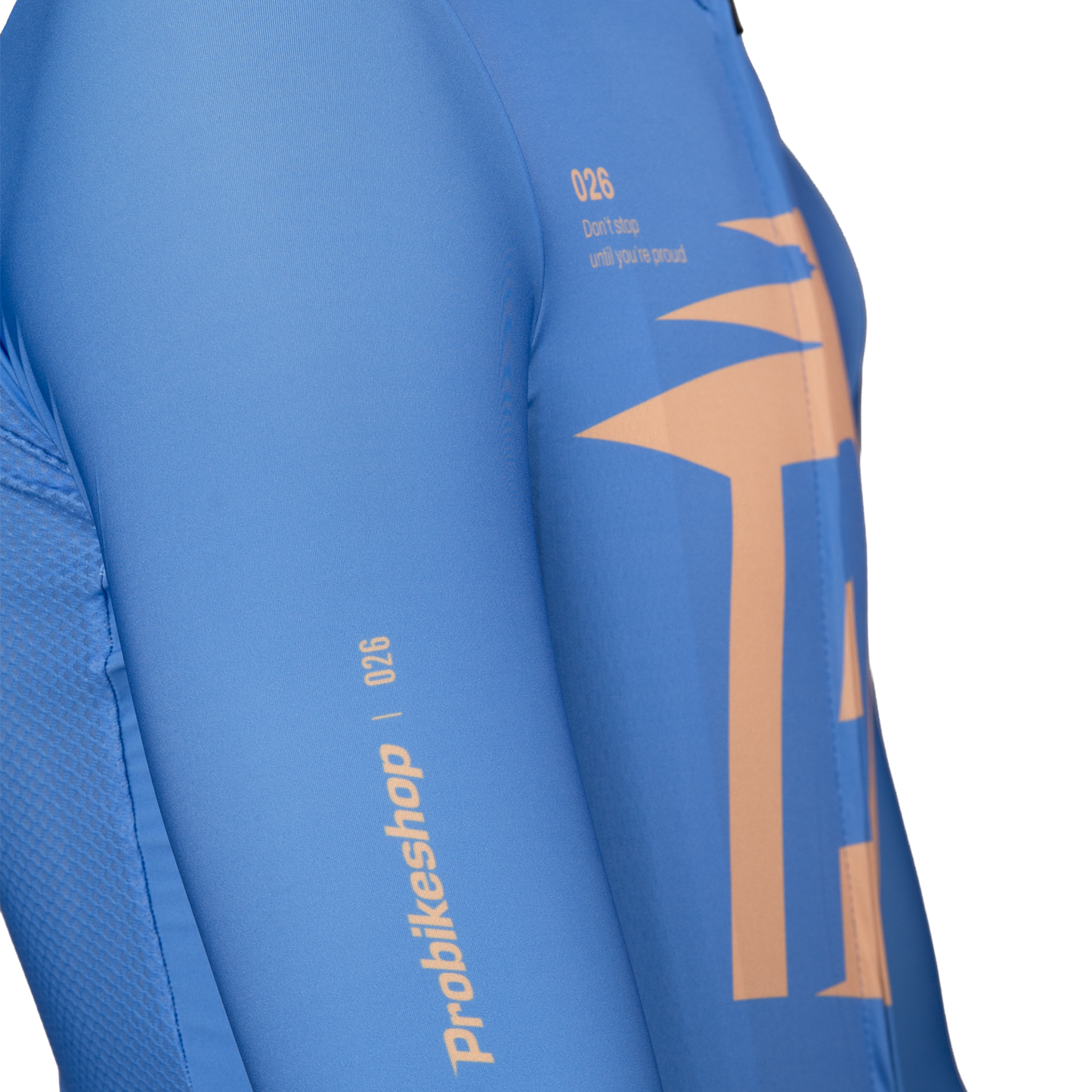 Koszulka z krótkim rękawem PROBIKESHOP Blue/Lilac