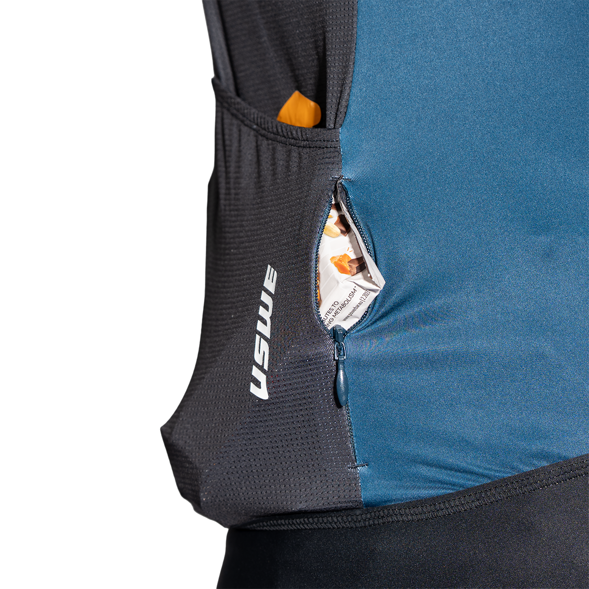 Maillot Manches Courtes USWE SKARP GRAVEL Bleu