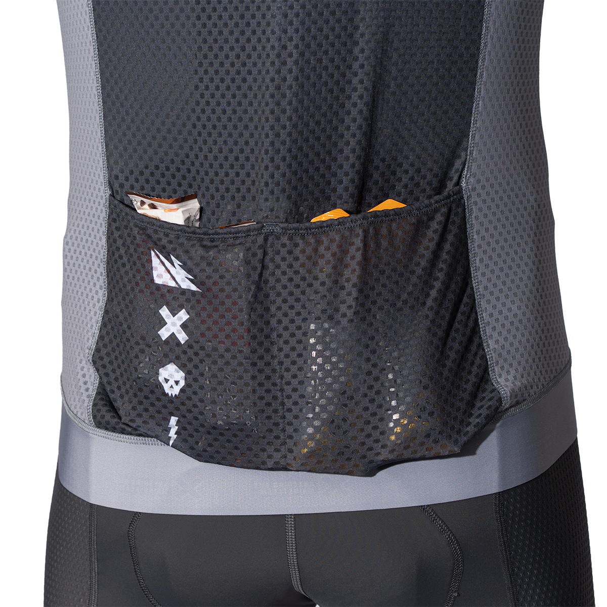 Maillot Manches Courtes USWE VENT GRAVEL Noir