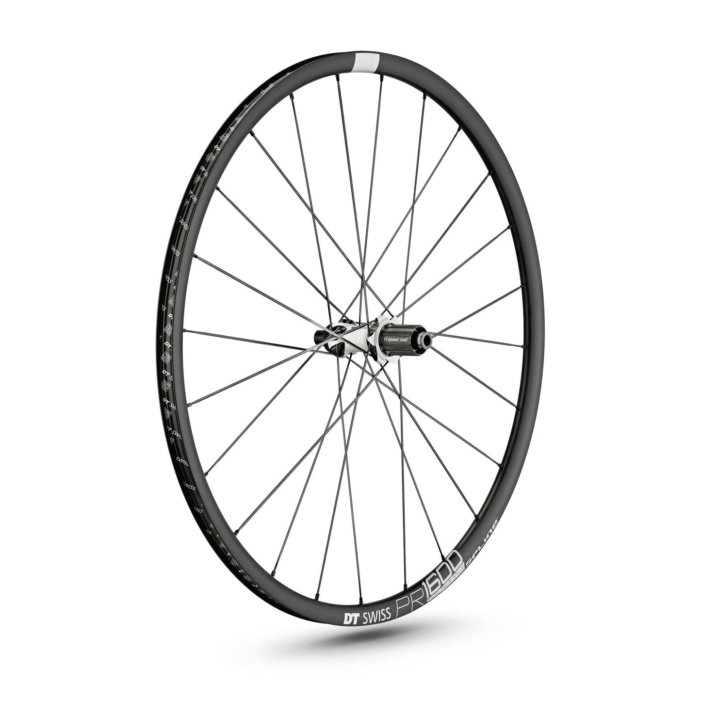 Paire de Roues DT SWISS PR 1600 SPLINE 23 DISC Tubeless Ready (Center Lock)