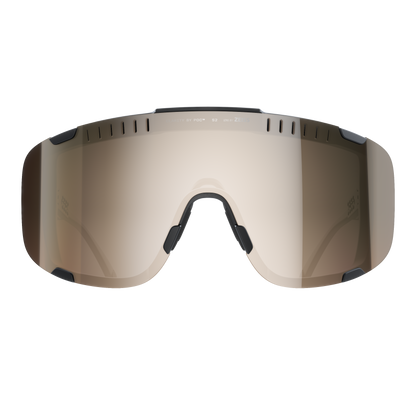Lunettes POC DEVOUR + Noir Verre Clarity Trail Partly Sunny Silver
