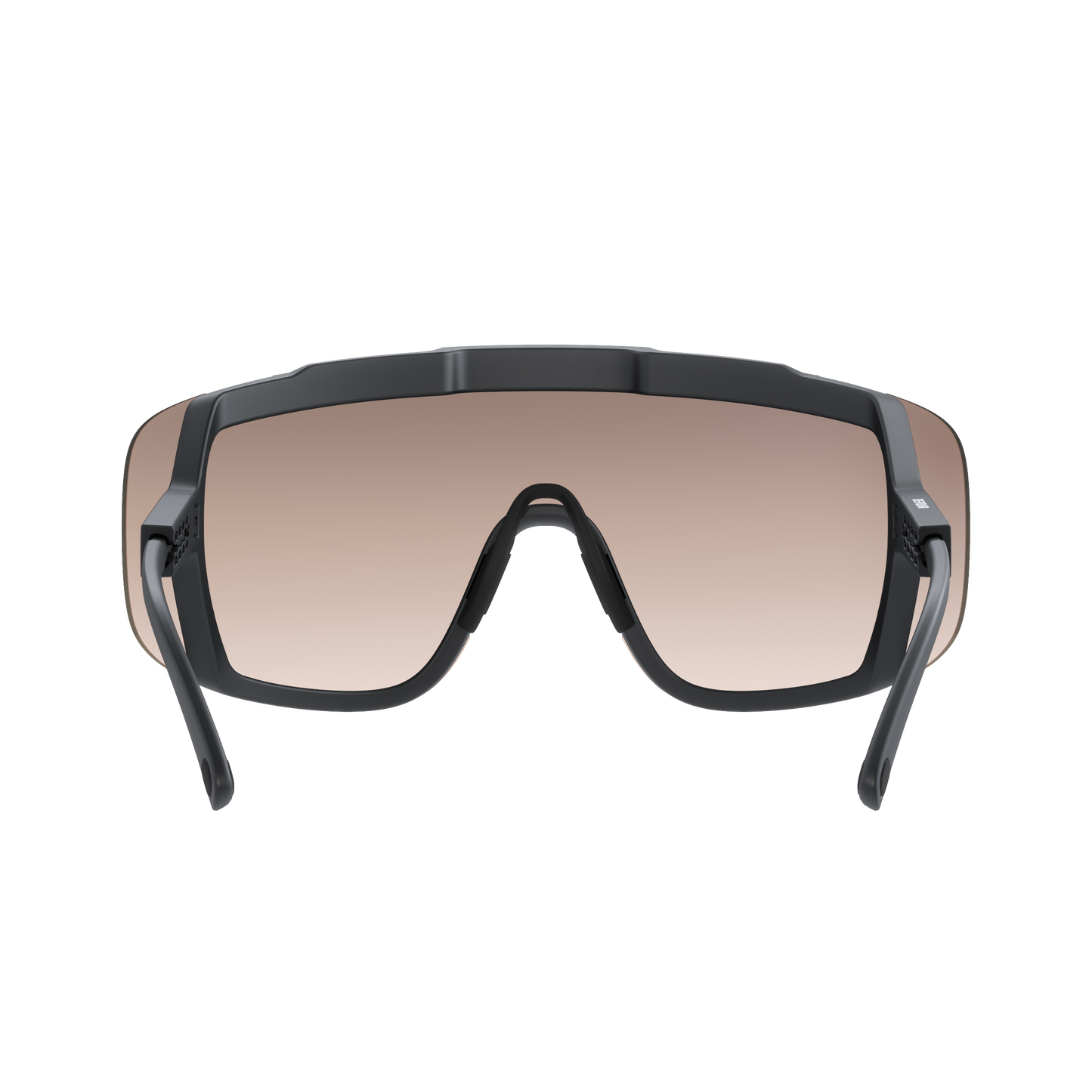 POC DEVOUR + sorte beskyttelsesbriller Clarity Trail/Delvis solrig sølvlinse