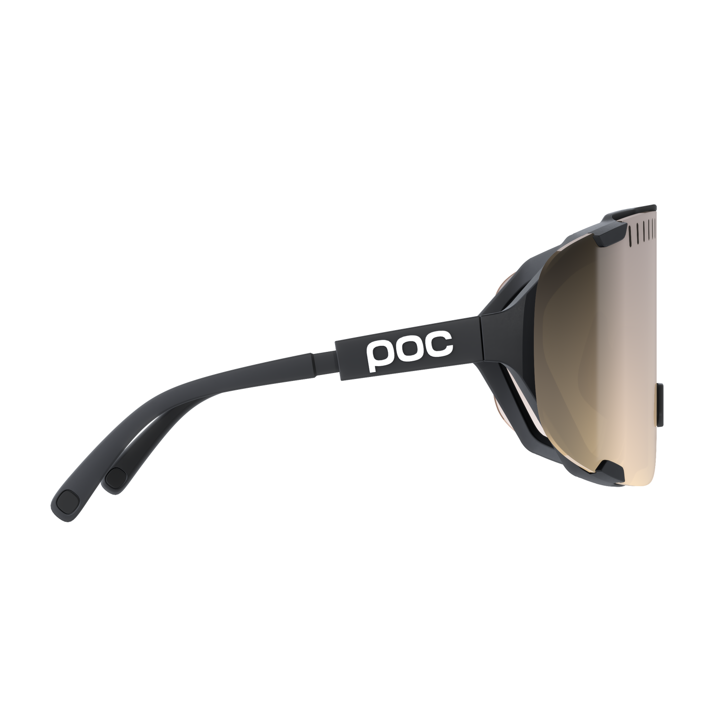 POC DEVOUR WF + beskyttelsesbriller Sort/Clarity Trail/Delvis solrig sølv