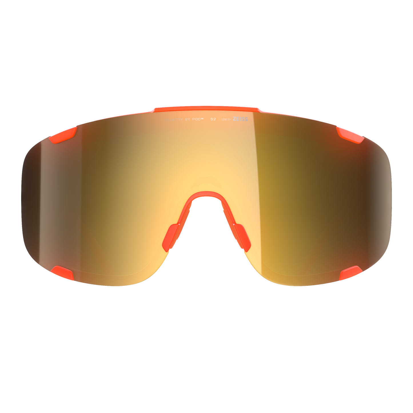 POC DEVOUR WF + Translucent Fluorescent Orange/Clarity Road/Partly Sunny Gold beskyttelsesbriller