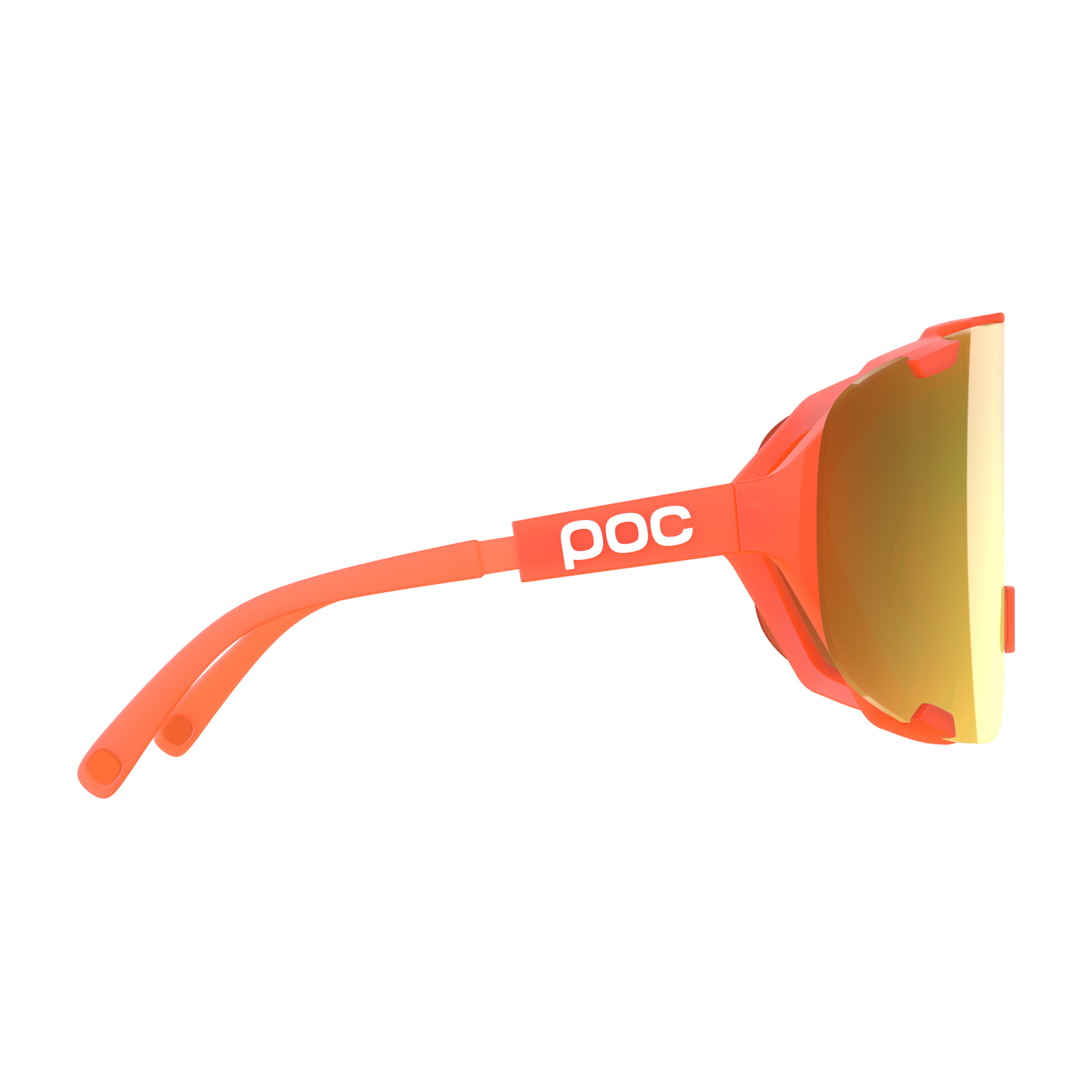 POC DEVOUR WF + Translucent Fluorescent Orange/Clarity Road/Partly Sunny Gold beskyttelsesbriller