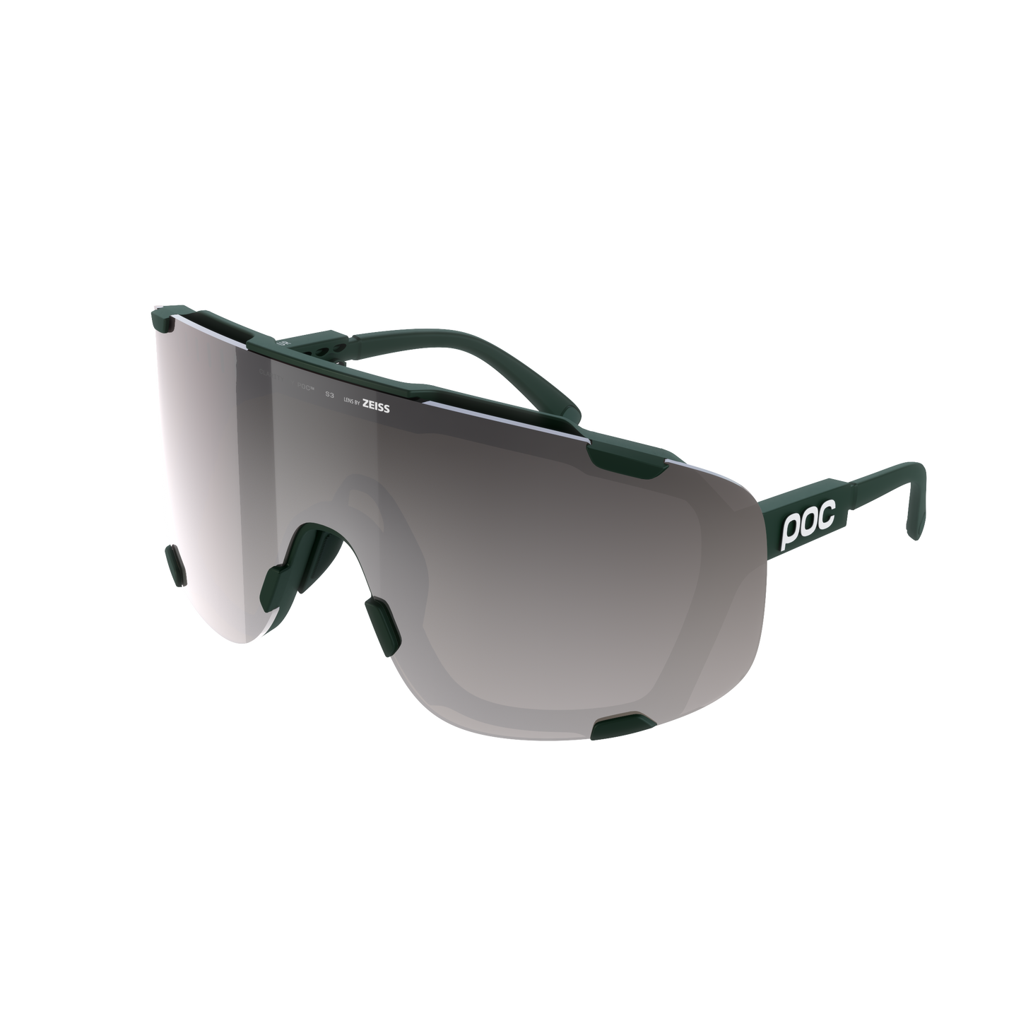POC DEVOUR WF + beskyttelsesbriller Khaki/Clarity Road/Sunny Silver