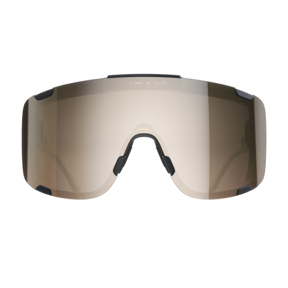 Lunettes POC DEVOUR ULTRA + Noir Verre Clarity Trail Partly Sunny Silver