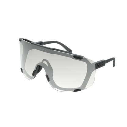 Lunettes POC DEVOUR Noir Translucide Verre Clarity Photochromique Grey