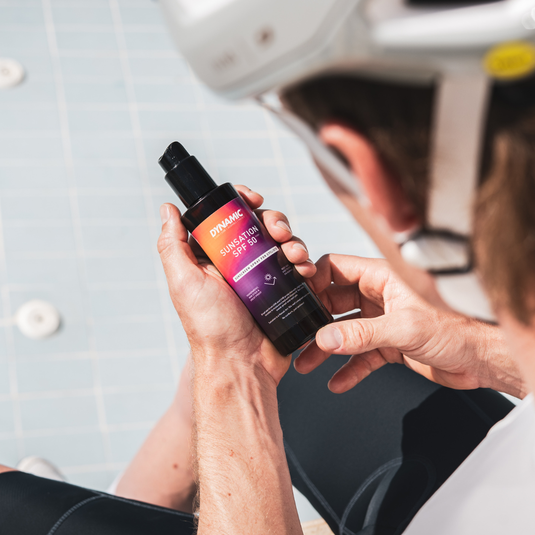 DYNAMIC SUNSATION SPF 50 en utilisation