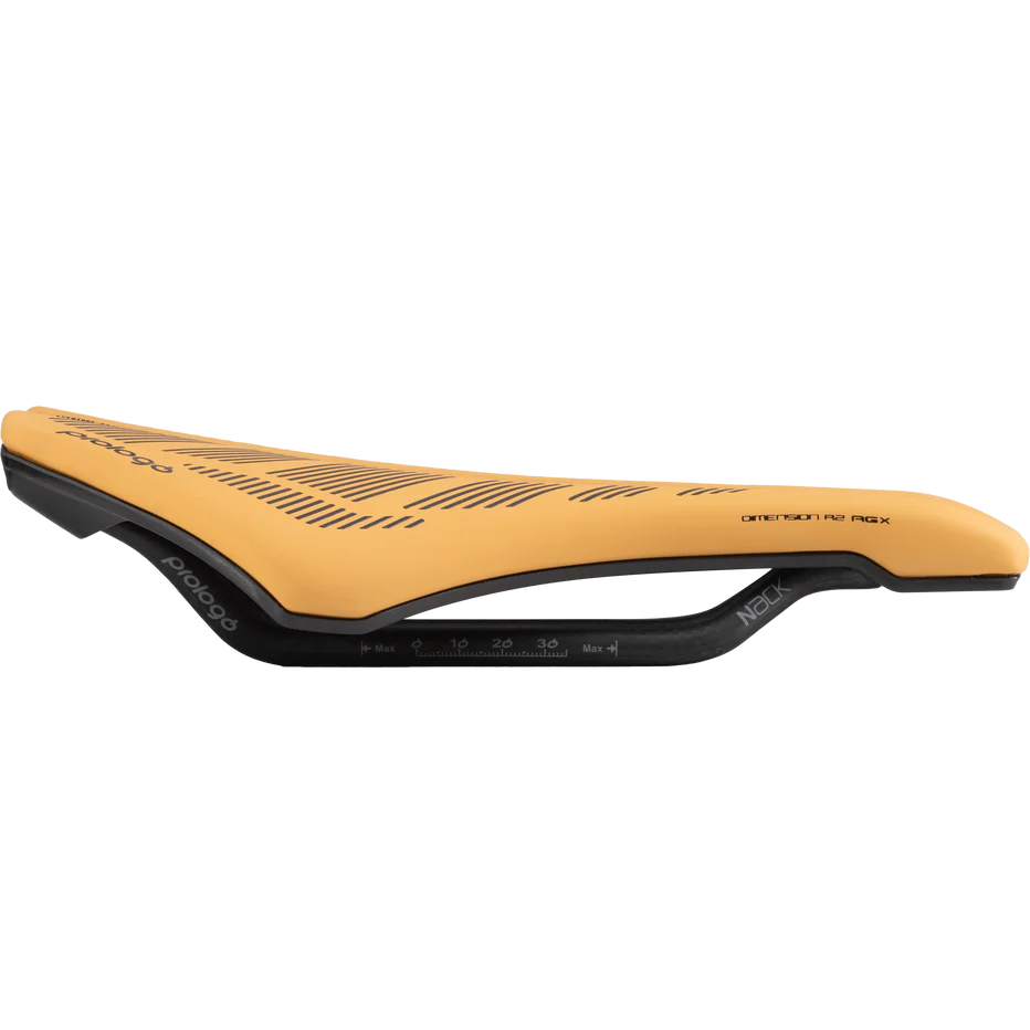 Selle PROLOGO DIMENSION R2 AGX 143mm Rails Nack Beige