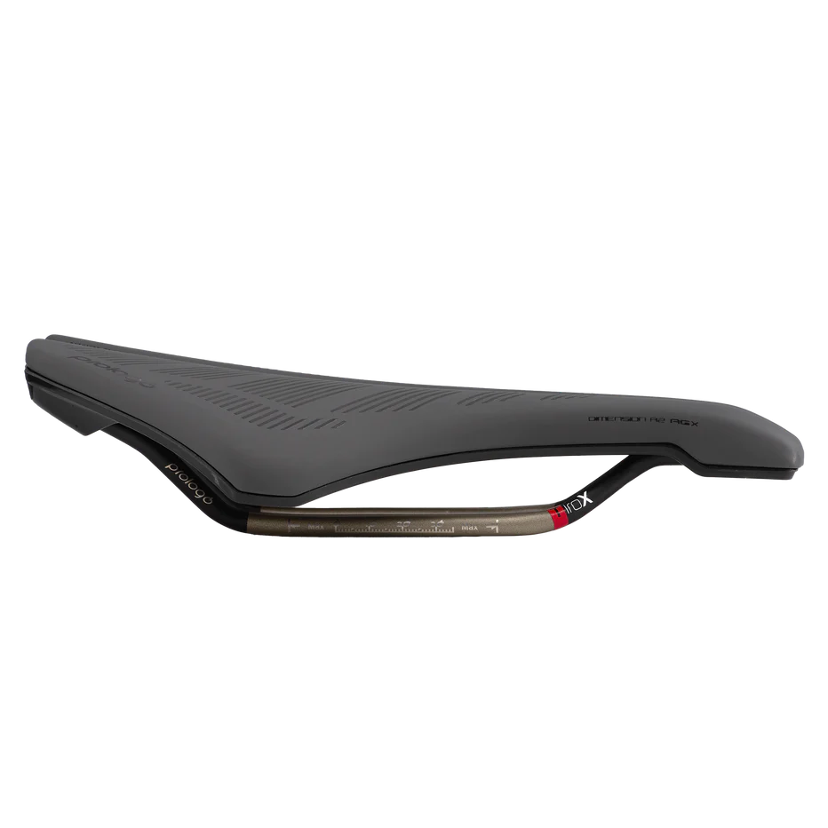 PROLOGO DIMENSION R2 AGX 143 mm sadel Tirox-skinner Sort