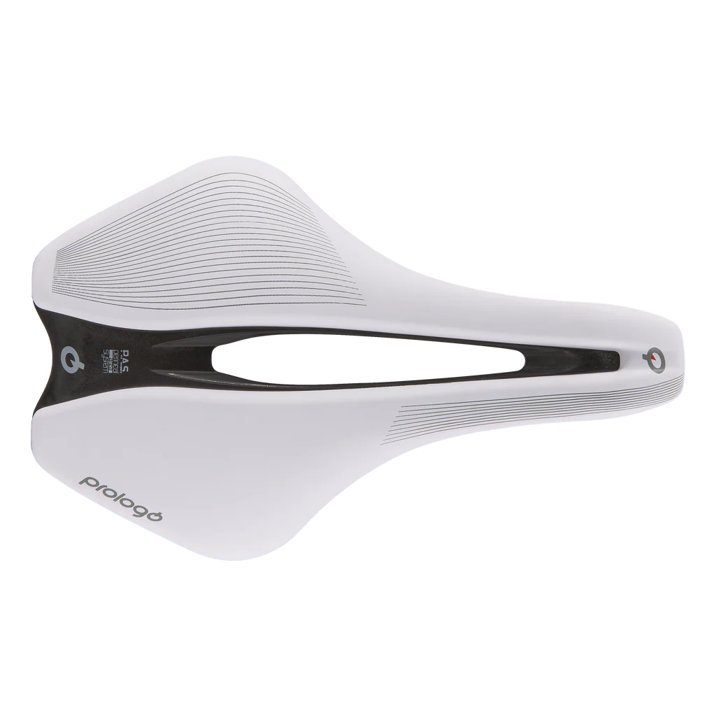 Selle PROLOGO DIMENSION R2 153mm Rails Nack Blanc