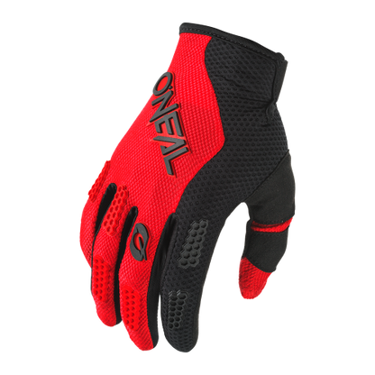 Gants O'NEAL ELEMENT RACEWEAR Junior Noir/Rouge