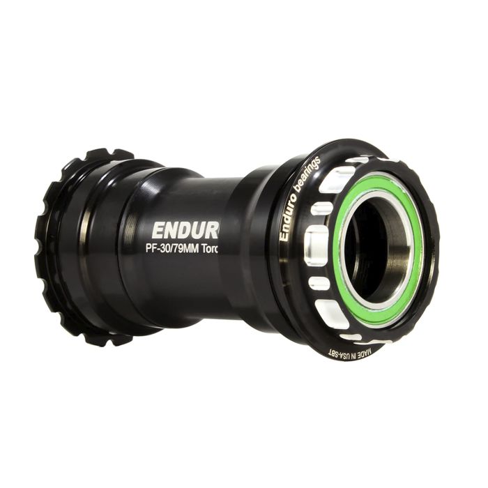 ENDURO BEARINGS TorqTite BBright bundbeslag 24 mm XD-15 Pro-aksel - Sort