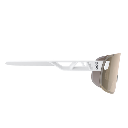 Lunettes POC ELICIT Blanc Verre Clarity Trail Partly Sunny Silver