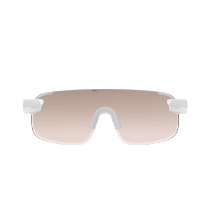 Lunettes POC ELICIT Blanc Verre Clarity Trail Partly Sunny Silver