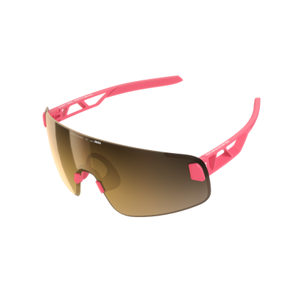 Lunettes POC ELICIT TORIC EF PRO TEAM Rose Verre Clarity Road Partly Sunny Gold  - Édition Limitée