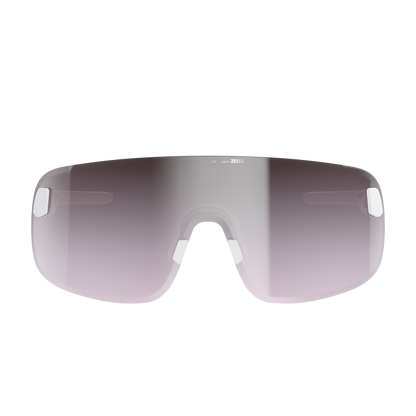 Lunettes POC ELICIT + Blanc Verre Clarity Road Sunny Silver